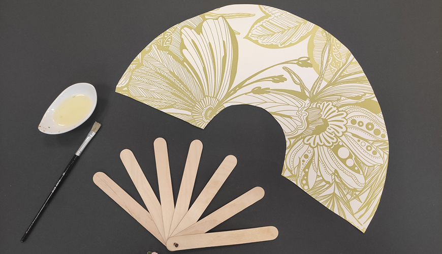 Atelier famille - éventail